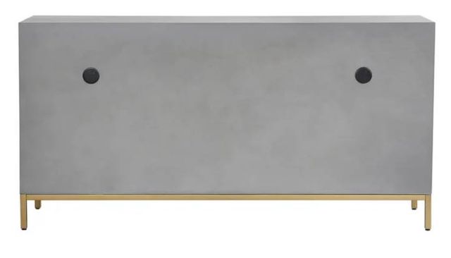 Stylecraft Milano Sheen Slate Gray Sideboard-2