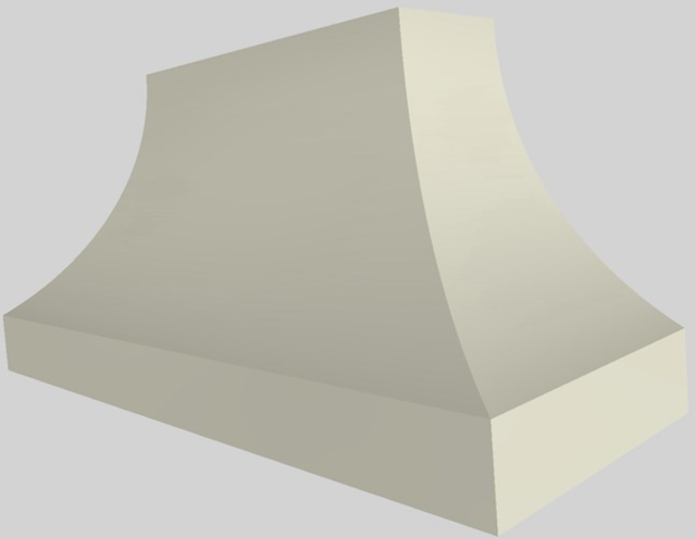 Vent-A-Hood® Designer Series 60" Biscuit Wall Mounted Range Hood-2
