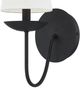 Forty West Marley Matte Black Sconce-4