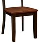 American Wholesale Furniture Black/Cherry Dining Chair-1