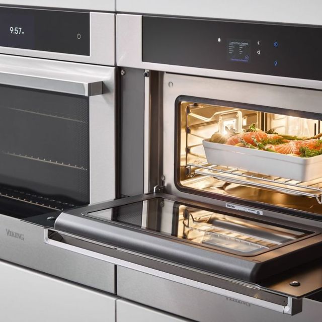 Viking® RVL Series 30" Stainless Steel Steam Oven-3