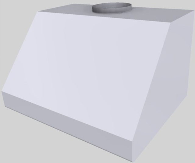 Vent-A-Hood® 30" White Wall Mounted Range Hood-1