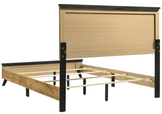 Coaster® Kaywood Natural Pine Full Panel Bed-2