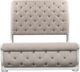 Liberty Furniture Magnolia Manor Antique White Queen Upholstered Sleigh Bed-3