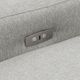 Coaster® Collins 2-Piece Gray Power Reclining Small Spaced Sectional-4