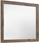 Mazin Furniture® Mandan Weathered Pine Mirror-1