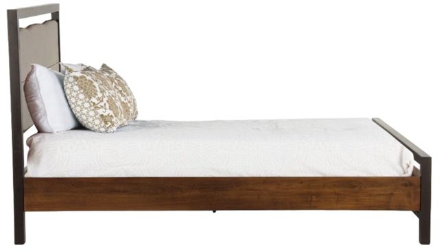 Home Trends & Design Aspen Walnut Queen Panel Bed-2