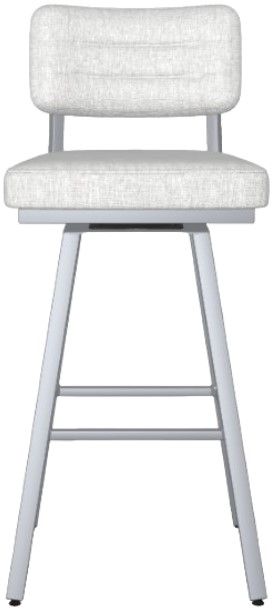 Amisco Customizable Phoebe Upholstered Swivel Bar Stool-1