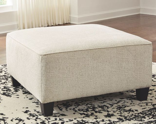 Signature Design by Ashley® Abinger Natural Oversized Accent Ottoman-3