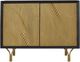Signature Design by Ashley® Tayner Black/Gold Accent Cabinet-1
