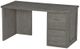 Crate Designs™ Furniture Graphite Lacquer Top Desk-0