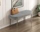 Homelegance® Waldon Champagne/Gray Bench-2