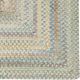 Capel Rugs Synergy Blue Opal 27" x 48" Concentric Rectangle Throw Rug-1