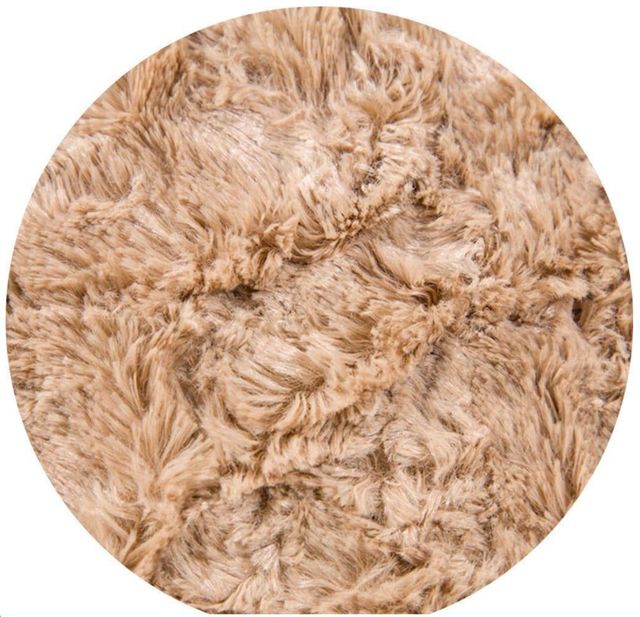 CordaRoy's® Tan Faux Fur Queen Bean Bag Cover -0