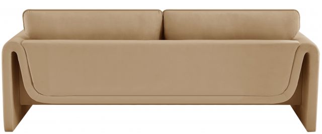 Meridian Furniture Sloan Camel Velvet Sofa-2