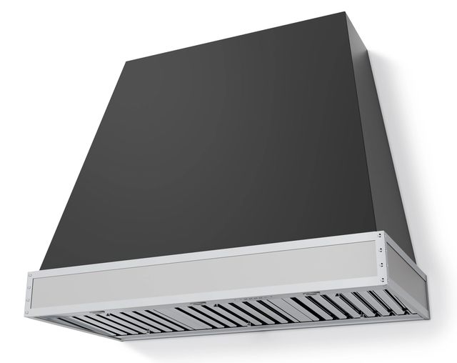 Viking® Tuscany 48" Cast Black Wall Mounted Range Hood -0