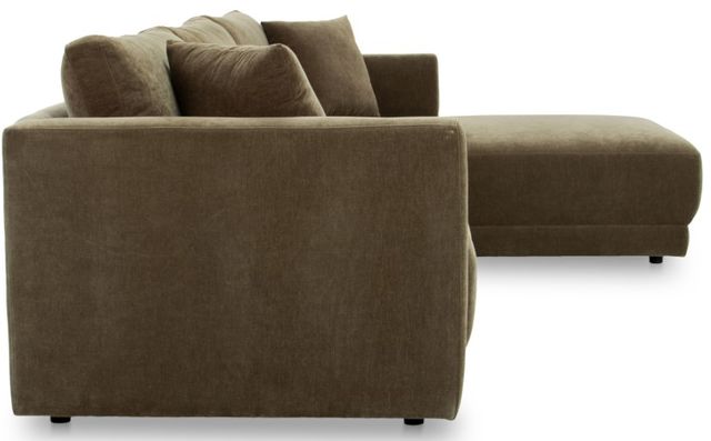 Moe's Home Collection Bryn 2-Piece Cedar Green Right-Arm Facing Sectional and Chaise-2