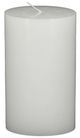 A & B Home White 5" Unscented Soy Wax Candle-2