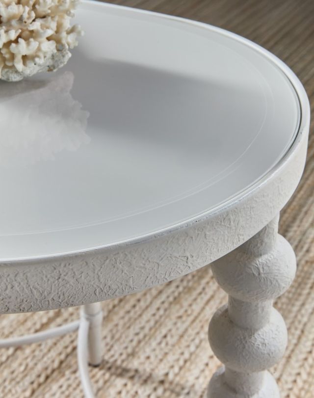 Hooker® Furniture Melange On The Bright Side White End Table-4