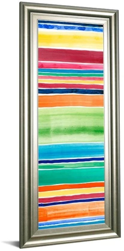 Classy Art Cabana Panel l by Regina Moore Framed Print Wall Art-0