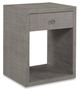 Century® Curate Charleston French Grey Small Nightstand-0