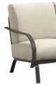 Homecrest™ Outdoor Living Customizable Anthem Cushion Aluminum/Fabric Outdoor Loveseat-1