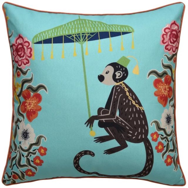 Stylecraft Dann Foley Lifestyle Blue 24" Designer Pillow-0