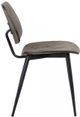 Armen Living Miki 2-Piece Walnut Dining Accent Chairs-1