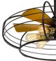 Cal® Lighting & Accessories Margo Dark Bronze Chandelier-1