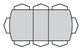 Bermex® Customizable Rectangular Expression Dining Room Table-1