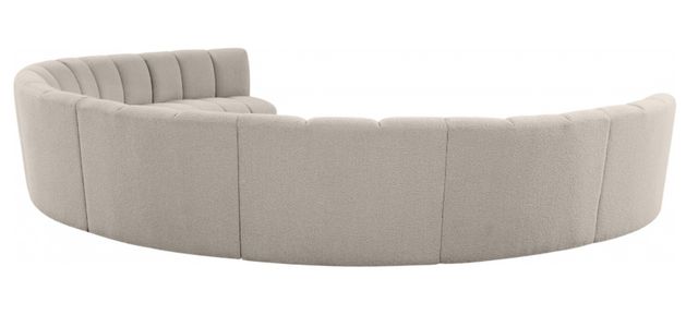 Meridian Furniture Infinity 8-Piece Taupe 178" Modular Sectional-1