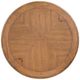 Magnussen Home® Woodward Dark Clove Brown Round Dining Table-5