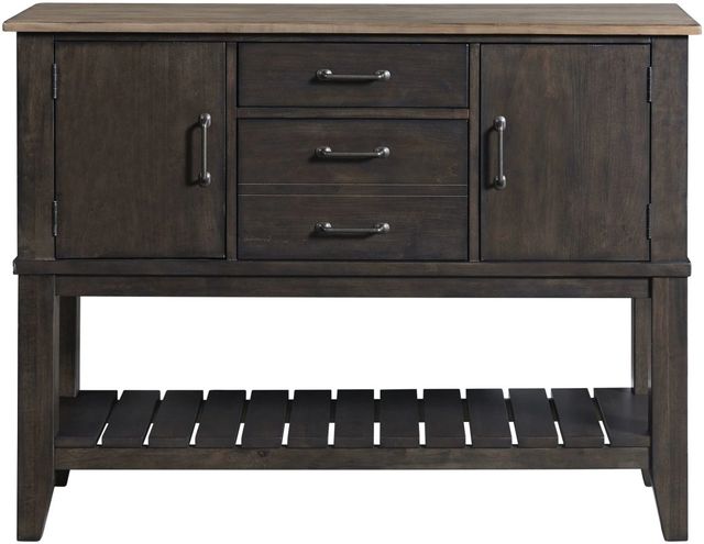 Intercon Beacon Charcoal/Walnut Server-2