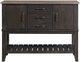 Intercon Beacon Charcoal/Walnut Server-2
