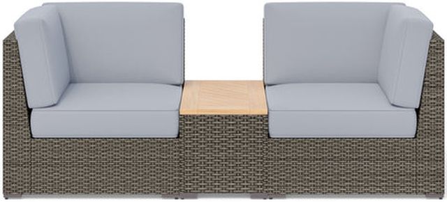 homestyles® Boca Raton 3-Piece Brown Outdoor Chair Pair and Storage Table-0