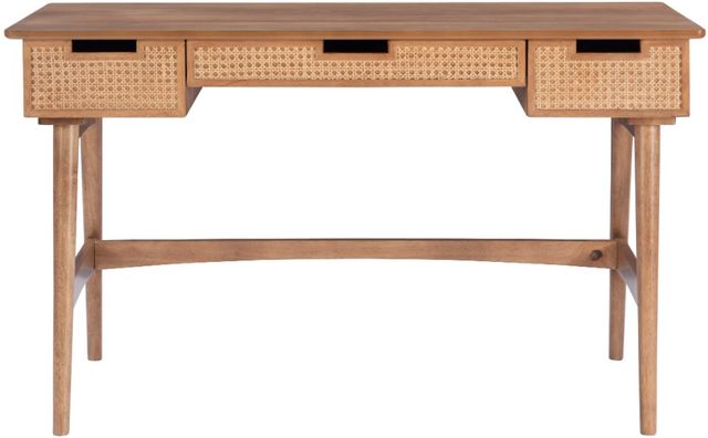 Linon Rayna Natural Writing Desk-3