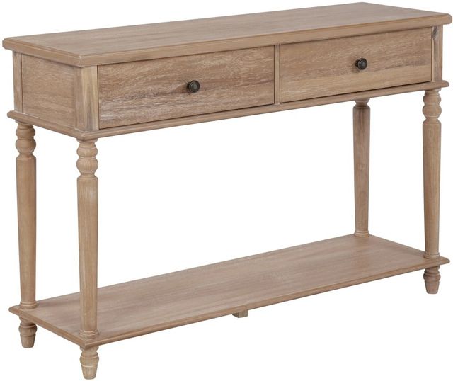 Powell® Pike Natural Console Table-0