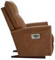 La-Z-Boy® Belmont Camel Leather Power Rocking Recliner with Headrest and Lumbar-3