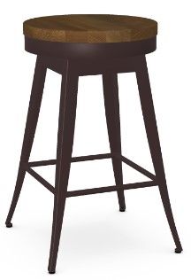 Amisco Customizable Grace Swivel Counter Stool-0