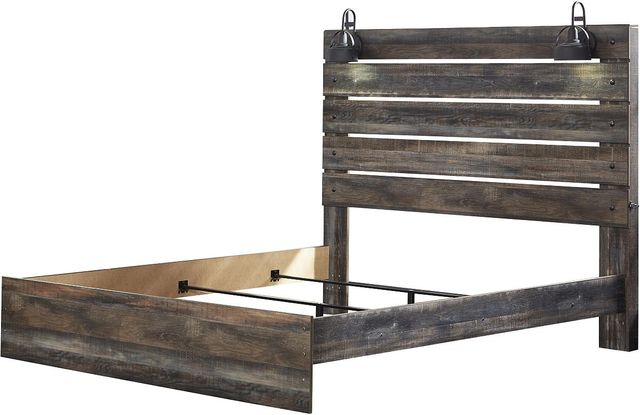 Signature Design by Ashley® Drystan Brown King Panel Bed-2