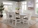 John Thomas Furniture® Cosmopolitan 5-Piece Heather Gray/White Dining Set-0