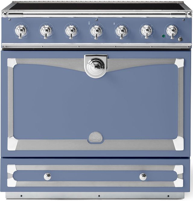 La Cornue CornuFé 90 Albertine 36" Provence Blue Induction Range-0