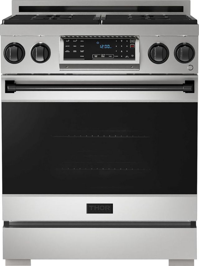 Thor Kitchen® Gordon Ramsay Series 30" Stainless Steel Freestanding Gas Range 