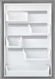 Frigidaire Gallery® 18.1 Cu. Ft. Top Freezer Refrigerator-Stainless Steel-3