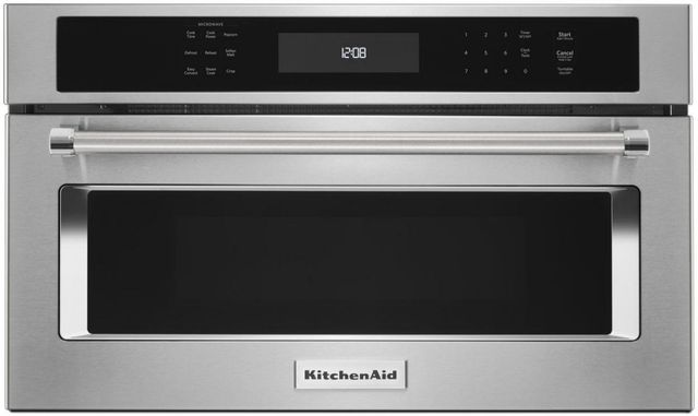 KitchenAid® 1.4 Cu. Ft. Stainless Steel Built In Microwave-0