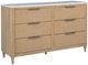 Crown Mark Kara Cerused Natural Dresser-0