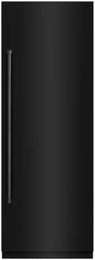 ZLINE 30 in. 16.7 Cu. Ft. Column Refrigerator in Black Stainless