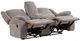 Furniture of America® Cosimo Mocha Manual Reclining Loveseat-1
