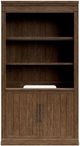 Riverside Furniture Dillon Aged Whiskey Bunching Bookcase-1