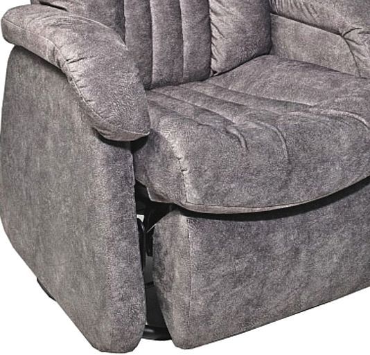 PEL International NEO 55 Series Gray Motorized Recliner-1